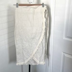 NWT Reformation Balboa Wrap Skirt - Wooly Daisy/ XS